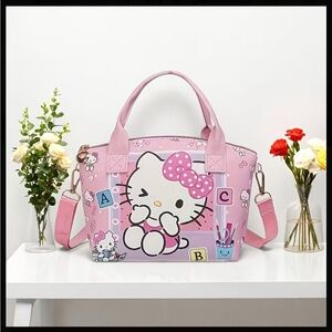 1-Sanrio Hello Kitty Pink ABC Bag/Crossbody